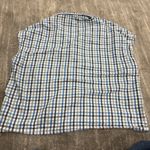 Diesel  Blue and White Gingham Shirt Photo 5