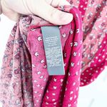 Sharagano  Mixed-Print Sharkbite Hem Dress Photo 6