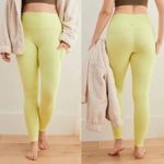Aerie OFFLINE BY The Hugger Legging in Light Green Yellow- Size Large L - NEW Photo 2