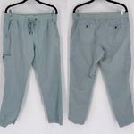 LL Bean Women’s Cargo Utility Camp Pants Crop Blue Size M Trail Hiking Active Size M Photo 1
