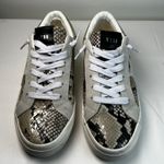 Steve Madden Starling Snakeskin Print Star Sneakers Size 8M Photo 3