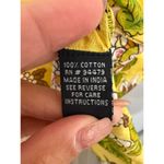 Magic  Vintage Bohemian Cottagecore Peasant Artsy Garden Midi Sundress M Photo 2