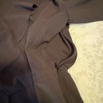 Missguided  Ruffle Vneck black mini dress women’s size 8‎ Photo 7