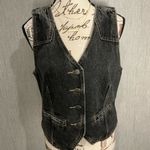 Universal Threads Universal Thread Charcoal Denim Vest Size 10 Photo 1