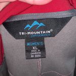 Tri Mountain Performance red micro fleece lined sleeveless zip up vest Size XL Photo 6