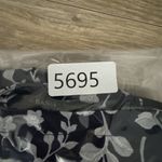 Banana Republic  Shirt Women Small Blue White Floral Flowers Casual Office Travel Photo 8