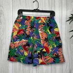 California vintage Camp Anderson  Bermuda Shorts Watermelon Tropical Print Large Photo 2