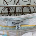 Madewell  Emmett Wide Leg Crop Pants Jeans Striped Photo 4