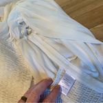 Lilyful NWT  White Ruffle One Shoulder Top L Photo 7