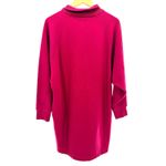 Gap  Sweats Quarter Zip Sweatshirt Dress Pink Magenta Cozy Athleisure Casual S Photo 1