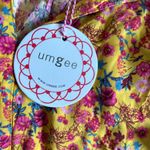 Umgee NWT  Floral Ruffle Smocked Sleeve Tired 100% Rayon Bohemian dress Photo 6