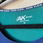 Anne Klein Sport Women's two tone Long Sleeve Top medium Photo 1