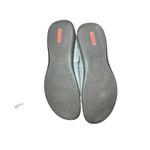 Rieker Blue Leather Mary Jane Daisy 15 Slip on Comfort Shoes Women Size 41 Photo 9