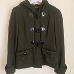 Guess  olive green wool toggle peacoat Photo 0