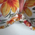 Cacique 42D Bra Boost Plunge Underwired Lightly Lined Cotton Blend Floral Womens Photo 3