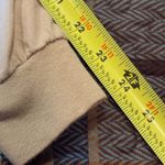 Gildan tan Long Sleeve crew neck T-Shirt “expensive & difficult” logo Wmns M Photo 6