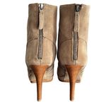 Nine West Women's Aldren Brown Taupe Suede High Heel Fashion Photo 4