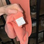 Petal and Pup  Sofi midi dress bodycon ribbed colorblock coral pink slit cutout Photo 7