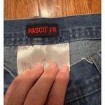 Rasco FR Item 038237CH Blue Denim Straight Leg Five Pocket Jeans Size 7S Photo 3