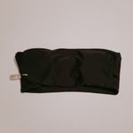 Zaful Bandeau Swimsuit Top Women Size 8 Black Strapless Padded Pullover Stretch Photo 5