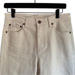 AG Adriano Goldschmied New! Saige AG-ED™ Mid-rise Straight Leg Denim Jeans - Cre Photo 2