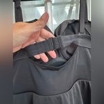 Torrid Black Tie Front Skater One-Piece Swimsuit Swim Dress Plus Size 2X NWOT Photo 9