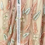 Mac Duggal  93755 Size 14 Floral Beaded Surplice V-Neck Long Balloon Sleeve Gown Photo 12