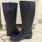 Tommy Hilfiger NWT Karissa Tall Rain Boots Navy Blue Womens Size 6 Photo 8