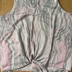Womens 2Pc KIKIT light Pink Lavender Tank and Shorts Pajama Set Size Large Photo 3