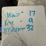 Old Navy  Women’s 10 Corduroy Velvet Black Flap Pocket Pants Y2K 2000s Photo 4