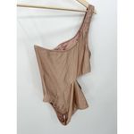 Victoria's Secret  Swimsuit Women MEDIUM Pink Shimmer One Shoulder Cutout Photo 1