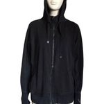 Athleta Black Zip Up Hooded Jacket Photo 1