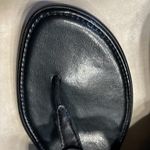 Italian Shoemakers  Striped Black and White Sandals. Size 11. Made in Italy‎ Photo 3