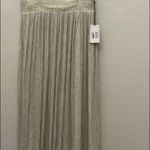 LINI $358 ‘KATHERINE DRESS”. Size M Champagne Color Gold Size M Photo 2