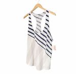 Free People NWT Keep Rolling Racerback Tank Navy Sage Combo Size Medium NEW Photo 7