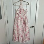 Altar'd State NEW Altar’d State Pink Floral Maxi Halter Dress Size Medium NWT Photo 4