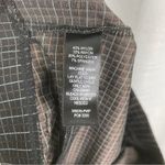 Betabrand  Black Brown&White Plaid Straight Leg Dress Pant Yoga Pants Sz.M Photo 13