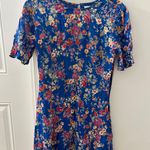 Tularosa Blue Floral Dress Photo 2
