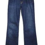 J Brand 818 Jeans Dark Wash Blue Denim Stretchy Flared Leg Wide Leg 28x29 Photo 0
