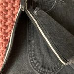 CARMAR Black Beatrice Zip Front Skirt with Reflective Side Zipper size 26 Photo 4