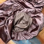 NWT Klesis Boutique brand Velvet Shorts romper Bubble Hem size medium Brown Photo 6