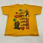 Bruno Mars Las Vegas Park MGM 2023 Tour Mustard Yellow Graphic T Photo 6