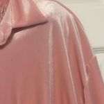 Luxurious pink Velvet Pajama Set Size L Photo 6