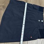 Title Nine  17” Clamber Stretch Hiking Casual Travel Skirt Skort Navy Blue Size 6 Photo 11