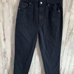 PacSun Black Super High Rise Mom Jeans Paperbag Photo 0