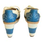 Anthropologie Pilcro & The Letterpress Brighton Oxford Wedge Heel Size 7 Photo 3