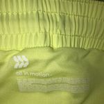All In Motion Women's Neon Yellow Shorts Photo 6