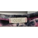 Oddi  Tie-Dye Ruffle Tiered Tunic Top Blouse Womens Size M Soft Knit Multicolor Photo 2