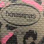 Havaianas  gray animal print sandals Photo 5