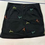 Black Mini Skirt by Attyre New York Size 6 High Heels Photo 1